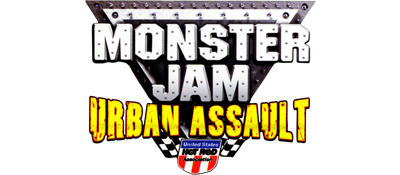 Monster Jam Urban Assault title screen for Playstation 2